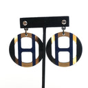Hermes H Equipe Earrings
