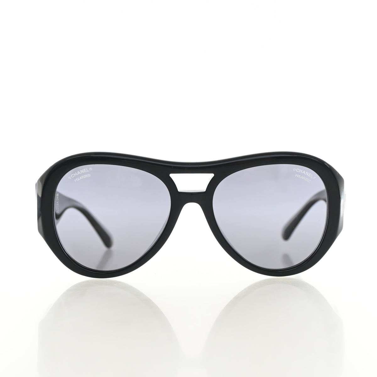 Pre-Owned Chanel Sunglasses CC Round, front view, photo 6 of 7