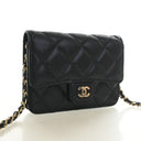 Chanel Mini Caviar Chain Bag
