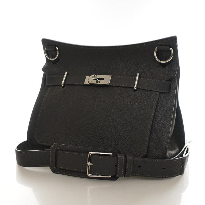 Hermes Graphite Clemence Verso Jypsiere 34