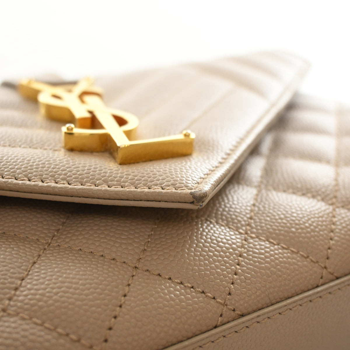 Saint Laurent Small Calfskin Envelope Bag, photo 15 of 17