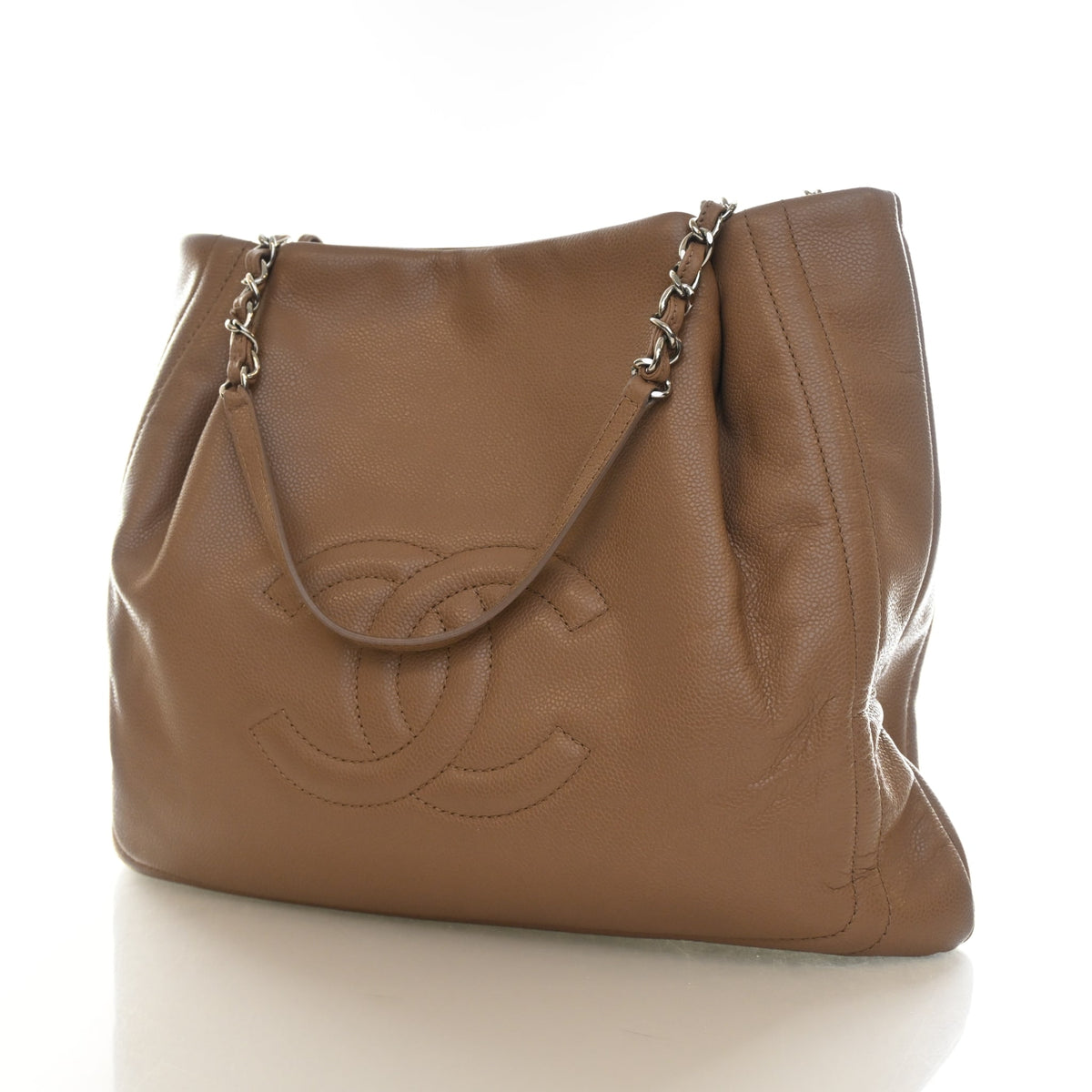 Chanel Caviar CC Pleated Timeless Tote, photo 3 of 14