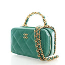Chanel Mini Lambskin Top Ha...