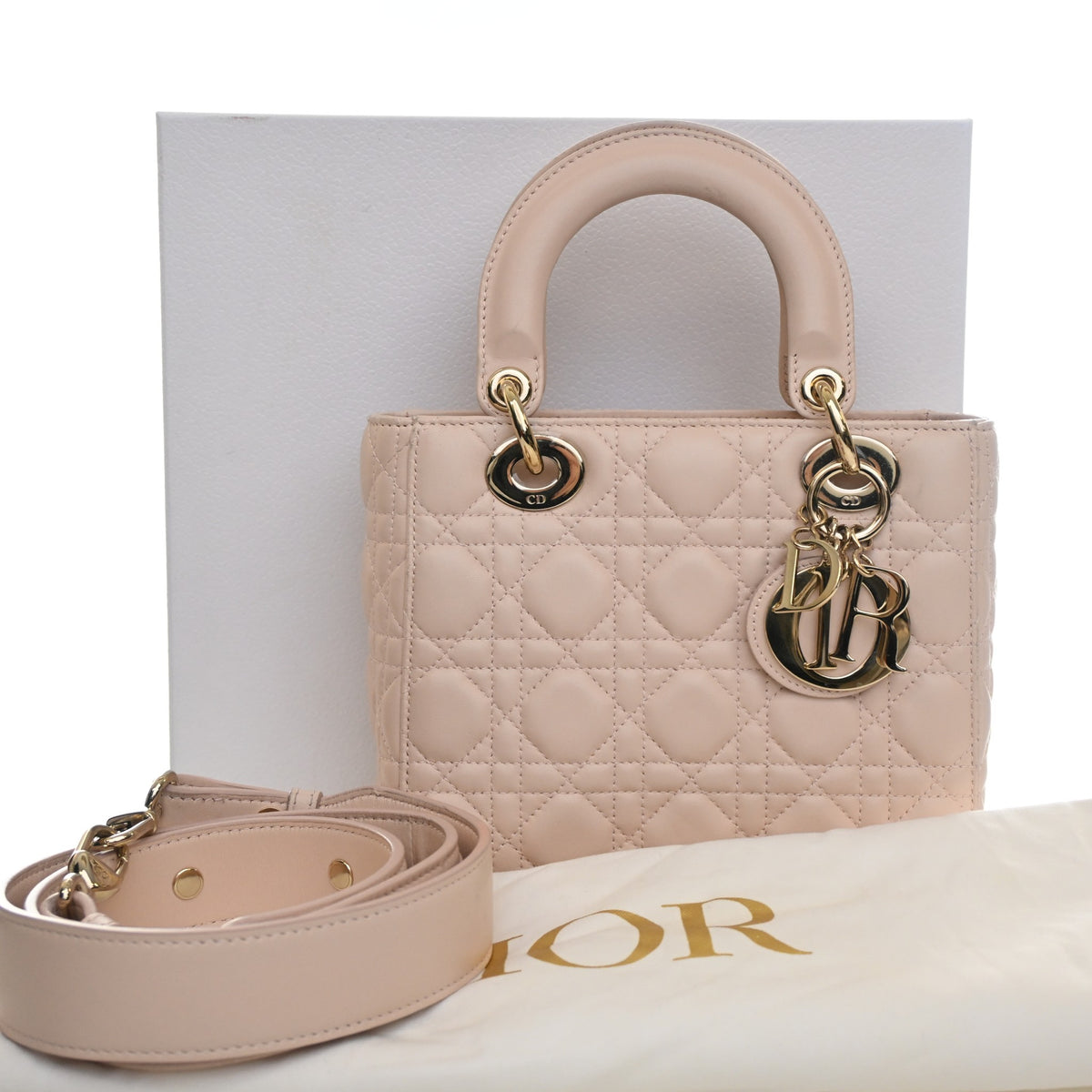Christian Dior Small Lambskin Lucky Badges My Lady Dior, photo 22 of 22