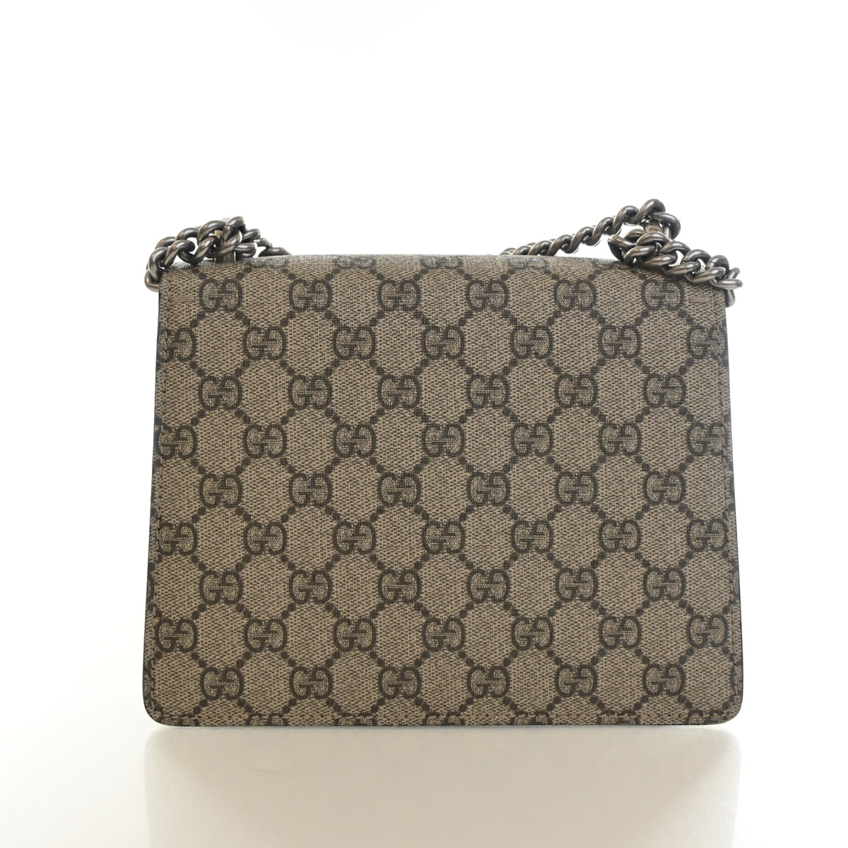 Pre-Owned Gucci Shoulder Bag Mini GG Supreme Dionysus, front view