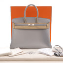 Hermes Bleu Glacier Epsom B...