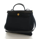 Hermes Noir Toile Herbag Zi...