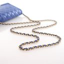 Chanel Blue Lambskin Boy Wa...