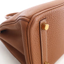 Hermes Gold Togo Birkin 25 