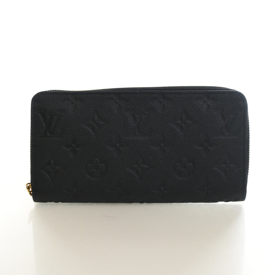 Louis Vuitton Monogram Empreinte Zippy Wallet