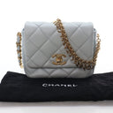Chanel Mini Lambskin Square...
