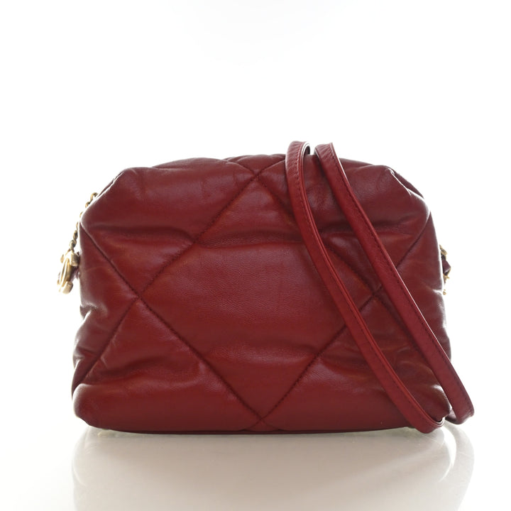 Chanel Small Lambskin Chain Bowling Bag