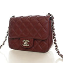 Chanel Mini Lambskin Square...