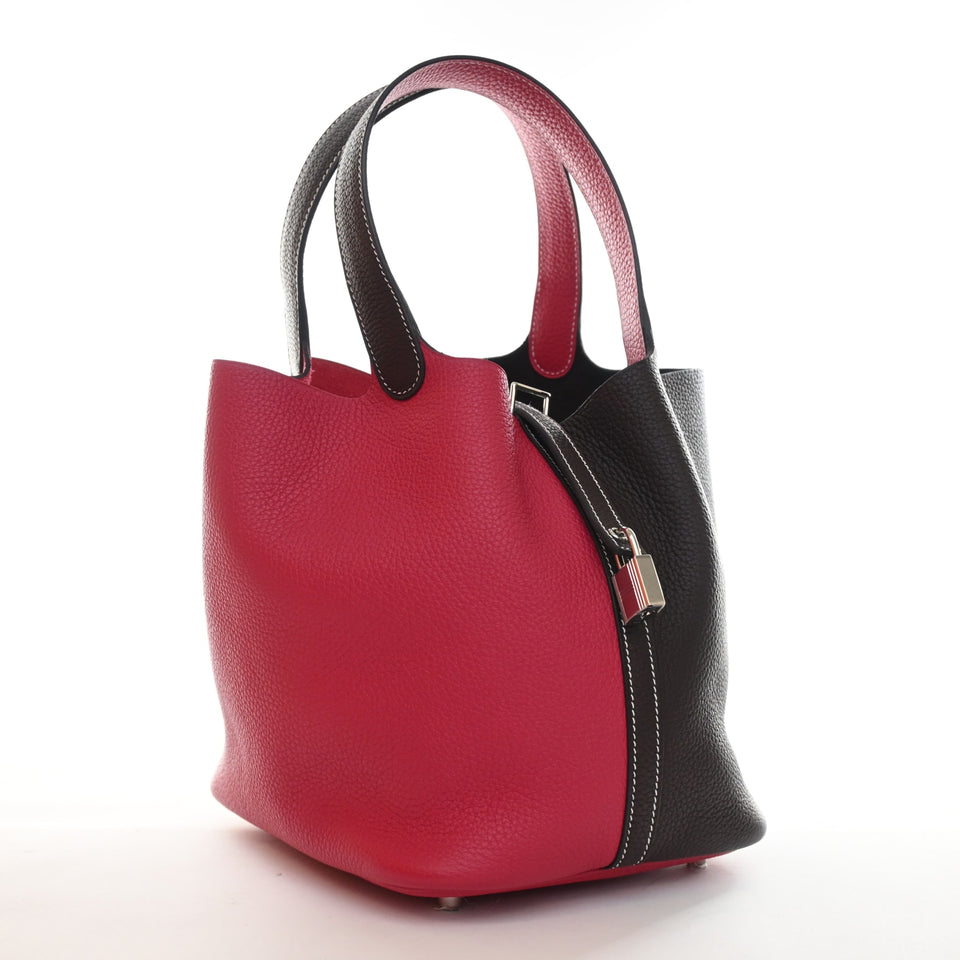 Hermes Framboise Clemence Picotin Lock 22