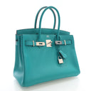 Hermes Bleu Paon Epsom Birk...