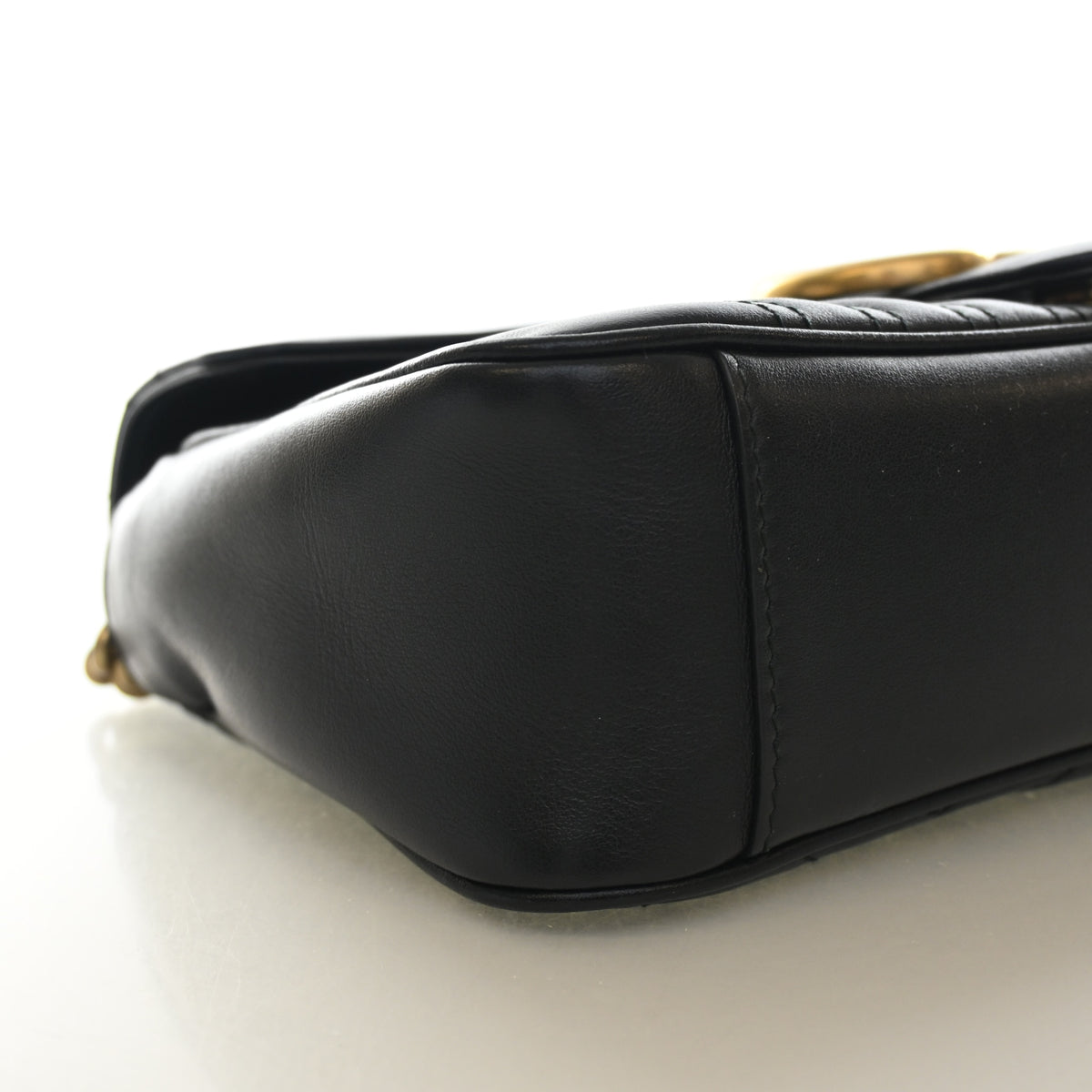 Gucci Small Calfskin Marmont Flap Bag, photo 6 of 13