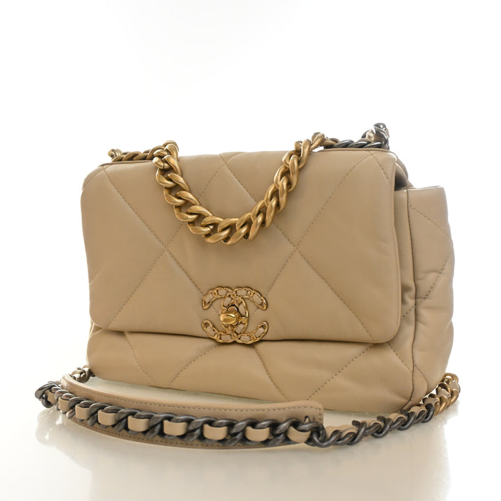 Chanel Medium Calfskin 19 Flap Bag