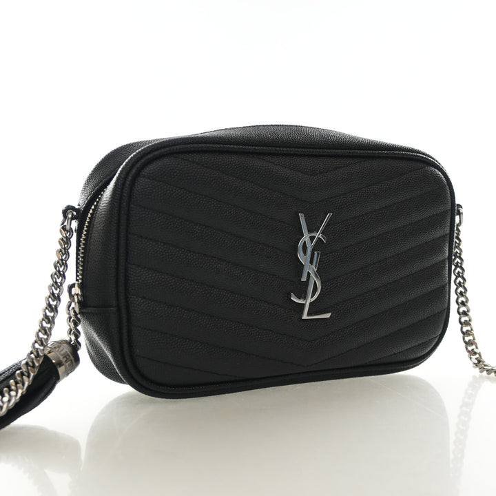 Saint Laurent Mini Calfskin Lou Camera Bag