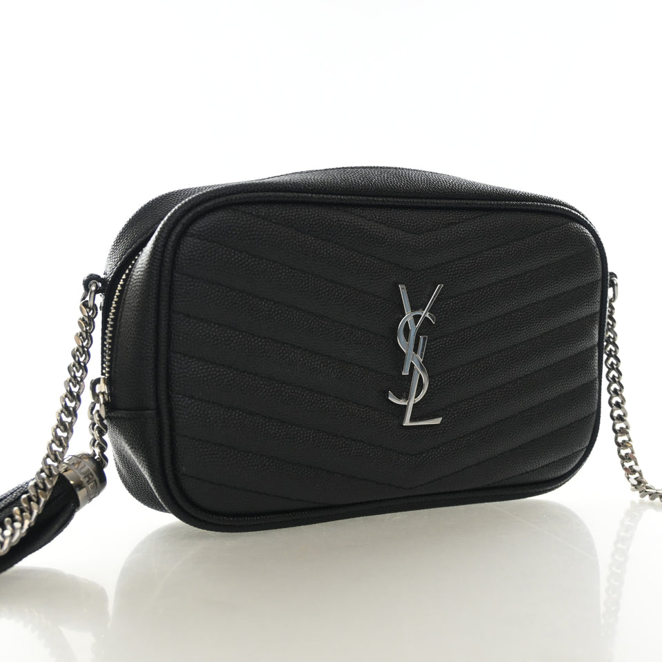 Saint Laurent Mini Calfskin Lou Camera Bag