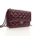 Chanel Patent Wallet On Cha...