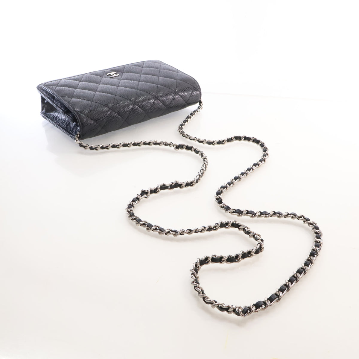 Chanel Caviar Wallet on Chain (WOC), photo 10 of 18