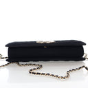 Chanel Velvet Quilted CC Cl...