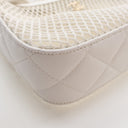 Chanel Lambskin Mesh Pouch Bag