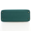 Hermes Malachite Togo Kelly 35