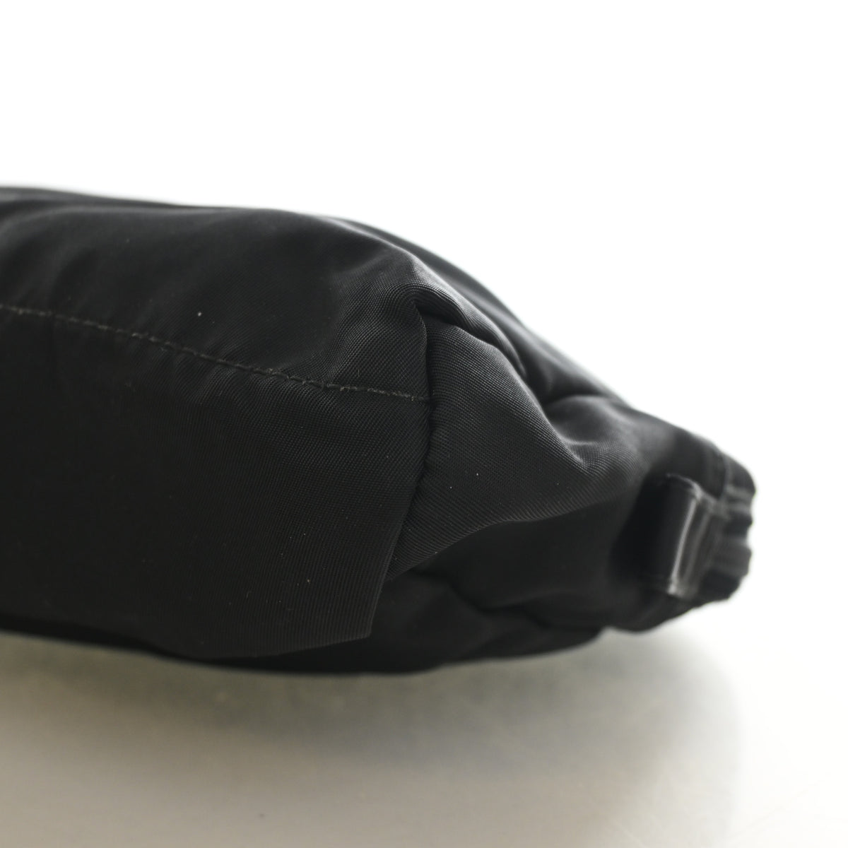 Pre-Owned Prada Nylon Pouch, side profile