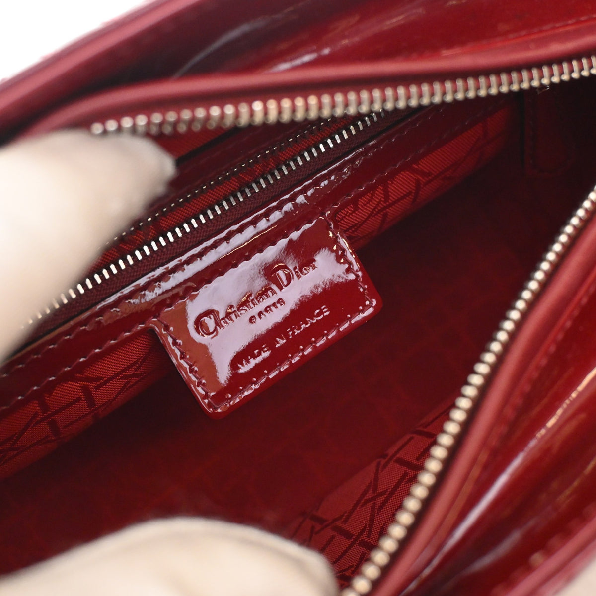 Christian Dior Medium Patent Lady Dior, photo 13 of 15