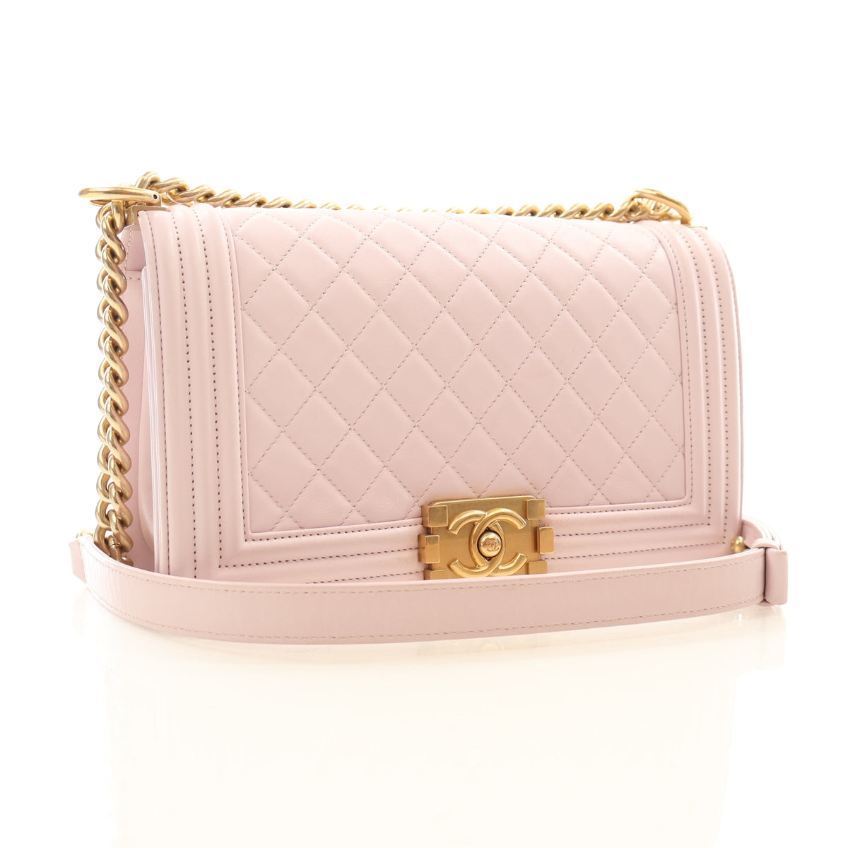 Chanel Medium Lambskin Boy Bag, photo 2 of 19