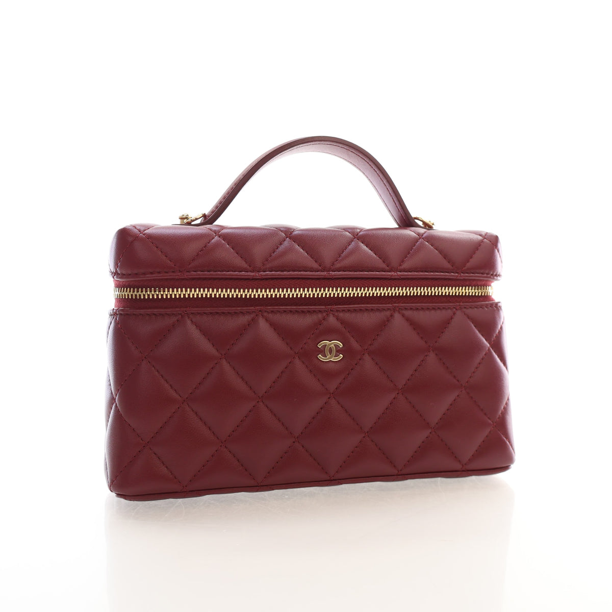 Chanel Lambskin Slim Vanity Top Handle With Chain, photo 2 of 16