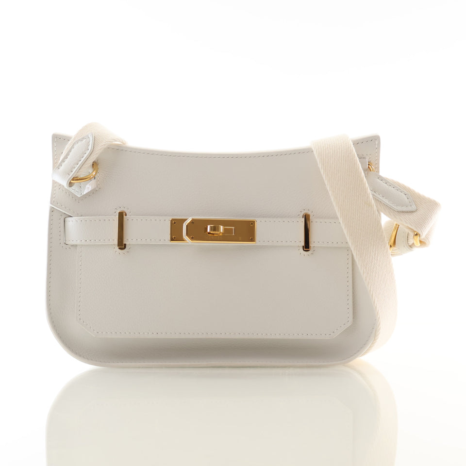Hermes Blanc Swift Jypsiere Mini