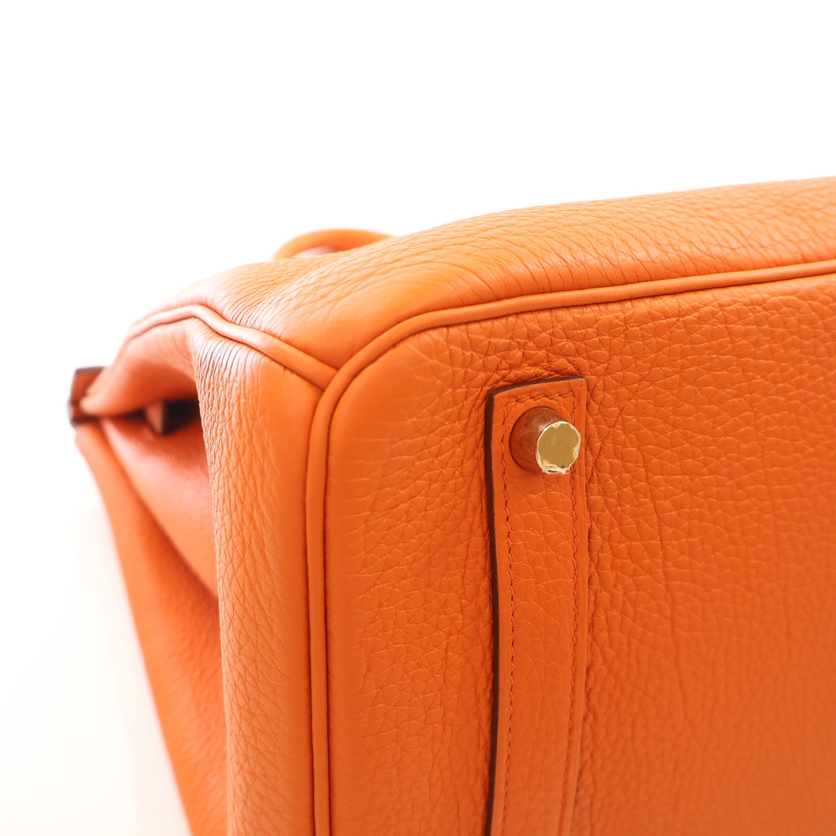Hermes Orange H Togo Birkin 35, photo 6 of 18