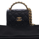 Chanel Mini Lambskin Top Ha...