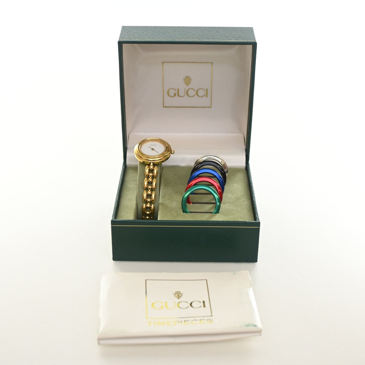 Gucci Rice Link Interchangeable Bezel Quartz Watch 26mm, photo 12 of 12