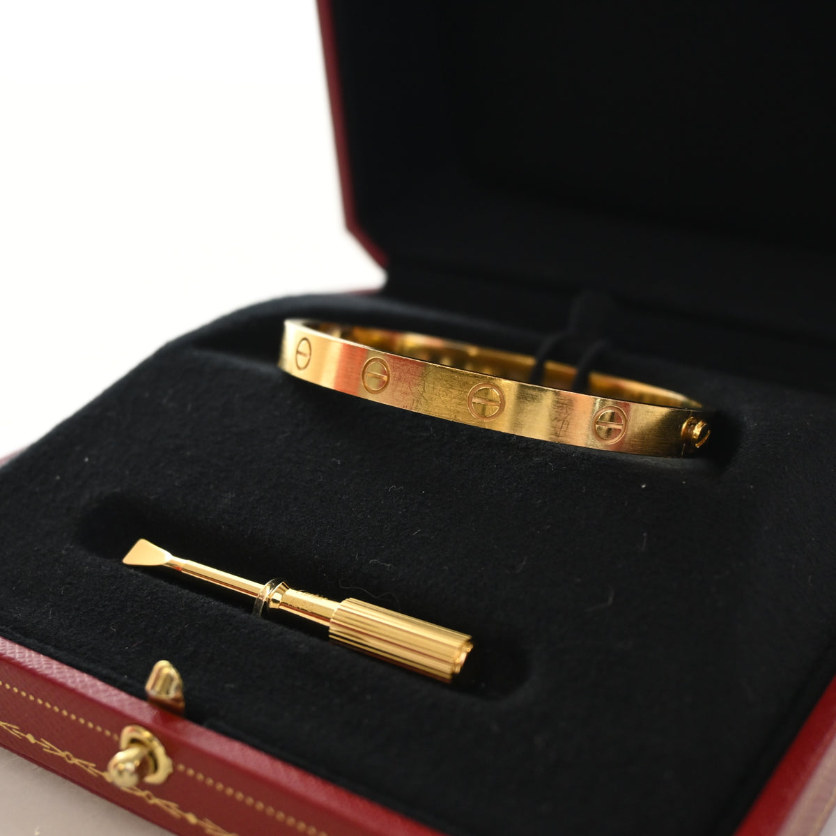 Cartier Classic Model Love Bracelet Sz 17, photo 6 of 7