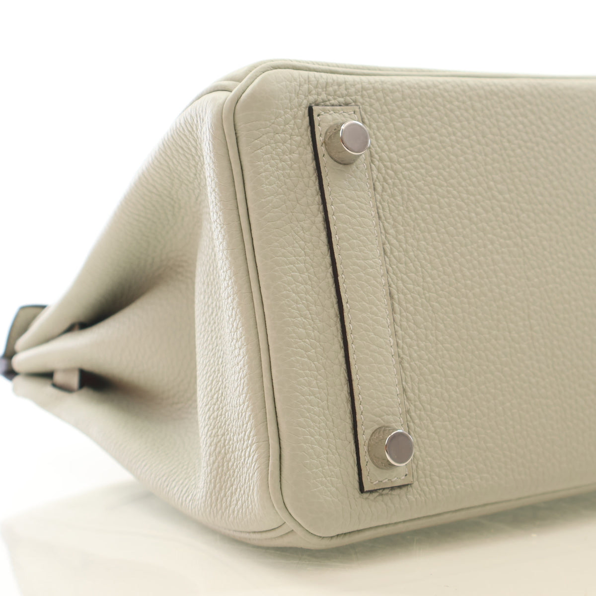 Hermes Gris Neve Togo Birkin 25, photo 6 of 16