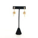 Chanel Pearl CC Double Hoop...