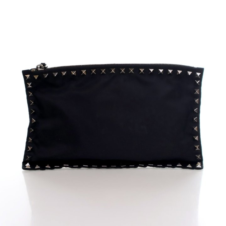 Valentino Nylon Rockstud Pouch