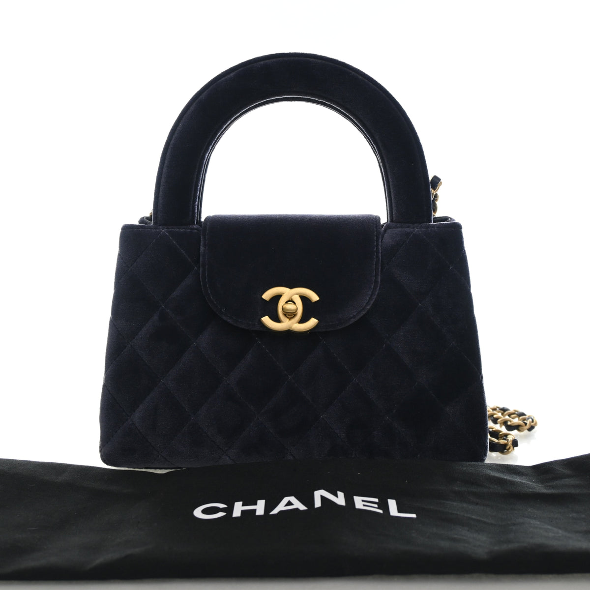 Chanel Nano Velvet Kelly Shopper, photo 16 of 16
