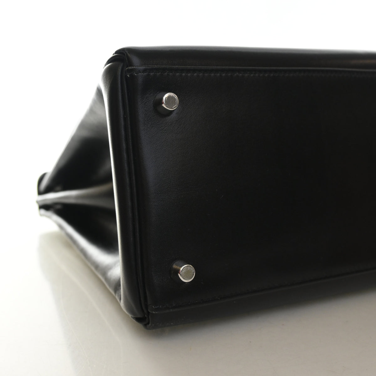 Hermes Noir Box Calf Kelly 35, photo 6 of 18