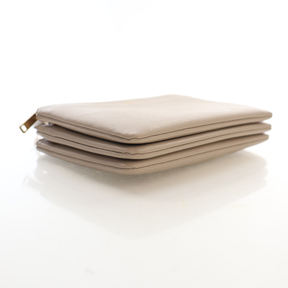 Pre-Owned Celine Small Calfskin Trio Crossbody, flat lay, photo 6 of 18