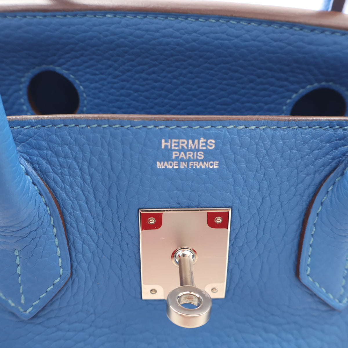 Hermes Vintage Mykonos Clemence Birkin 30, photo 15 of 16