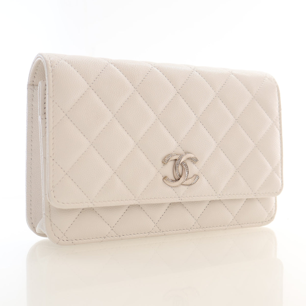 Chanel Caviar CC Wallet On Chain (WOC), photo 2 of 22