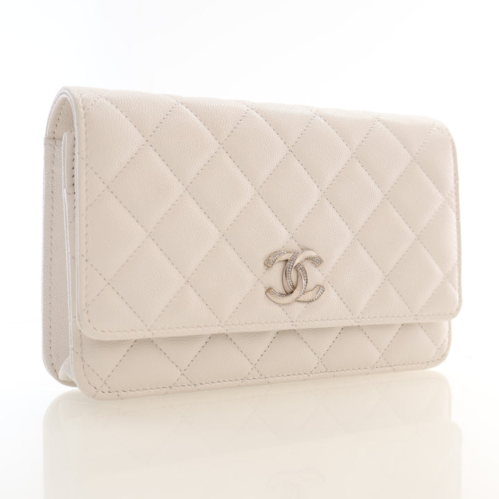 Chanel Caviar CC Wallet On Chain (WOC)
