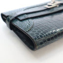 Hermes Bleu Covert Alligato...