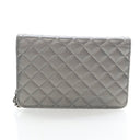Chanel Calfskin Metallic Qu...
