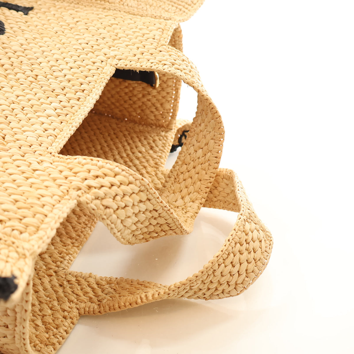 Pre-Owned Loewe Tote Bag Small Raffia, detail view
