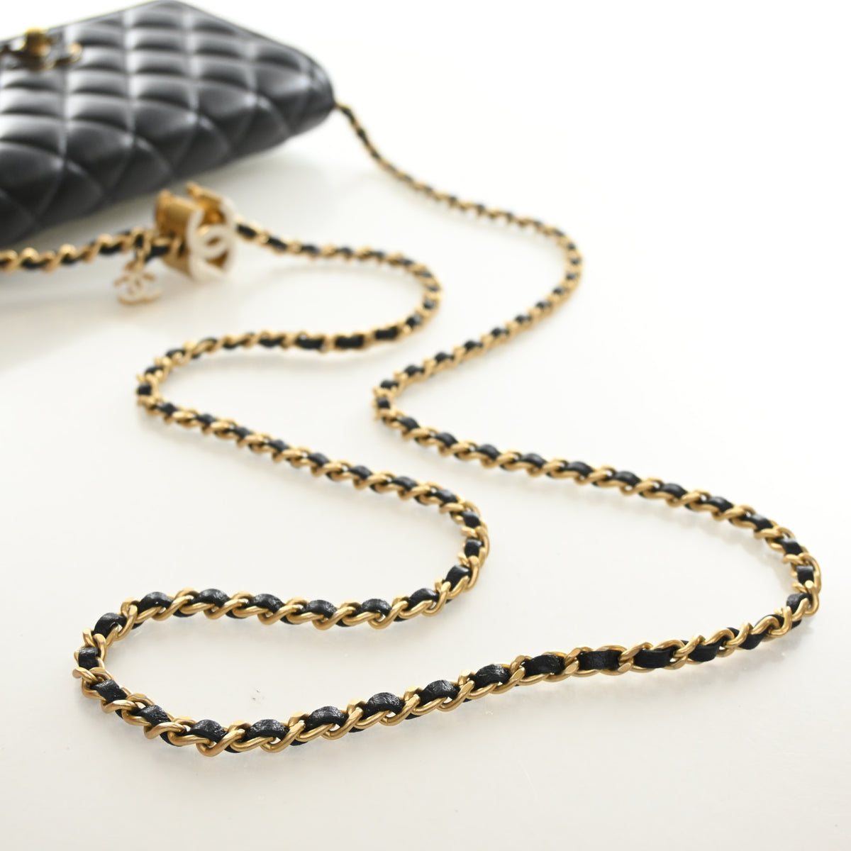 Chanel Lambskin CC Pearl Crush Wallet On Chain (WOC), photo 11 of 16